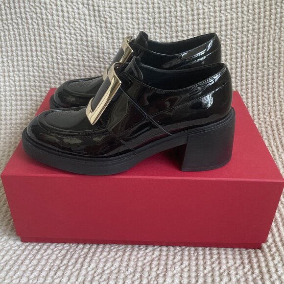Roger Vivier Loafers in patent leather size 37 - Picture 4 of 14